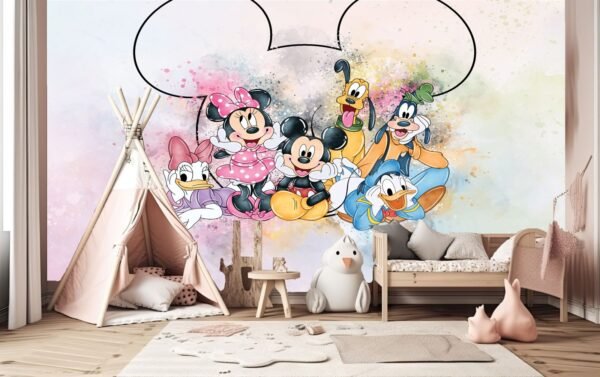 Mickey and his friends