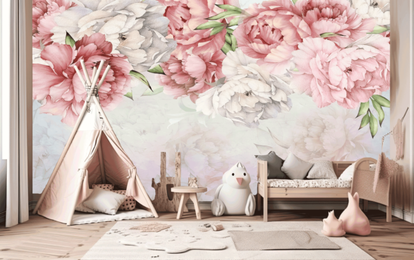 Kids - Peony flowers