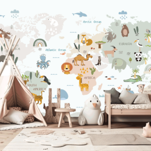 Kids - World map