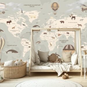 Kids - World map