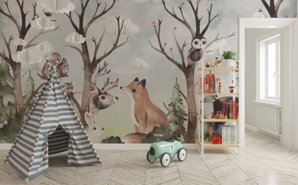 Forest with Animals