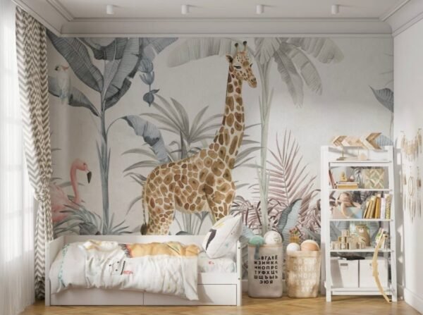 Giraffe in jungle