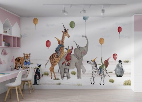 Animals with Balloons