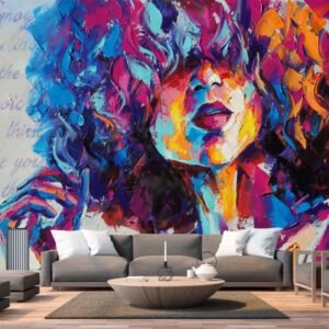 Abstract - Women's face