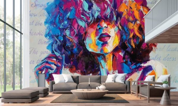 Abstract - Women's face