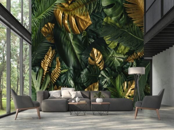 Gold and green leaves (Copy)