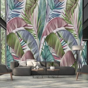 Banana leaves