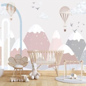 Kids - Mountains - Air Balloons