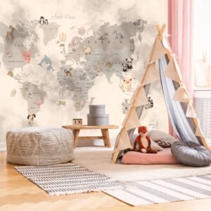 Kids - World map