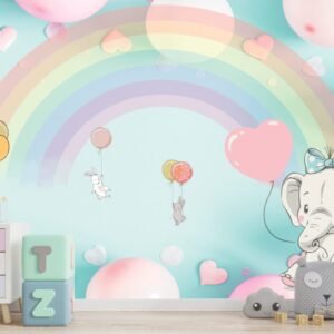 Kids-Rainbow & Animals