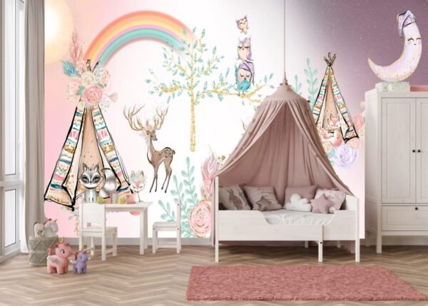 Kids - Rainbow - Pastel Colours